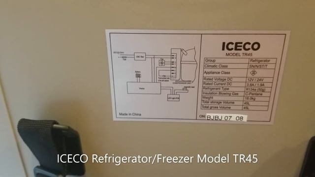 ICECO TR45 Portable Refrigerator/Freezer смотреть онлайн