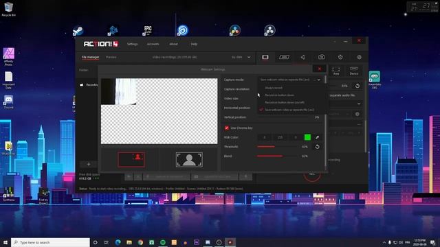 Action - Recording Gameplay & Webcam Separately! смотреть онлайн