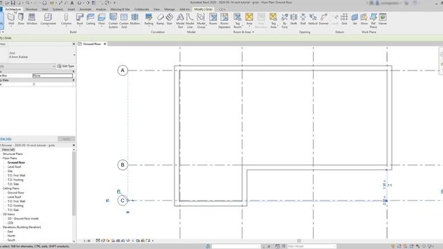 Revit - How to draw Grids and Columns смотреть онлайн