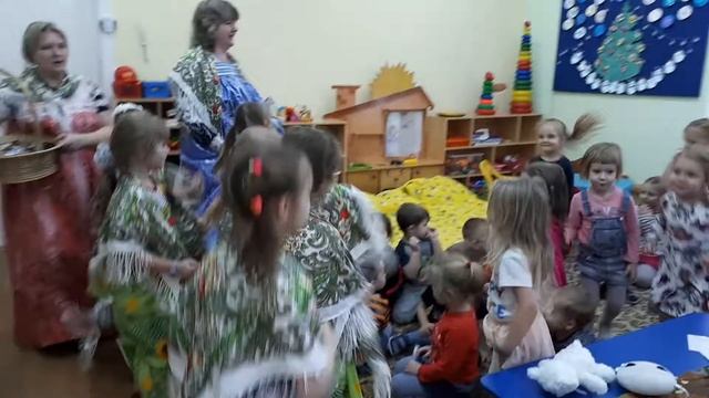 Колядки на святки. Младшая группа. 2019г смотреть онлайн