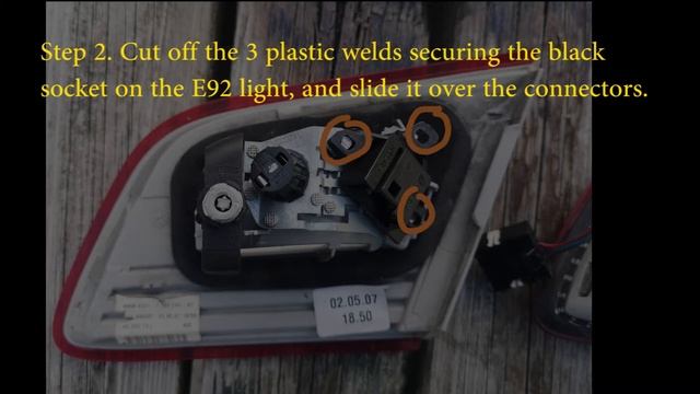 You CAN Fit A BMW E92 Tail Light On A E93 Convertible!