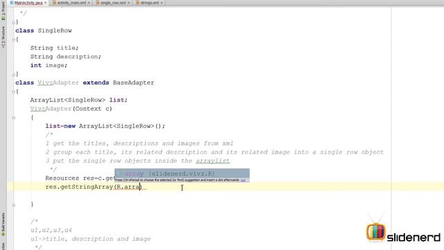 95 Android Custom ListView Tutorial With BaseAdapter Part 3 | смотреть онлайн