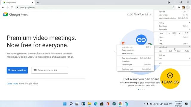 Install google meet on Windows 11 laptop / PC 2021 смотреть онлайн
