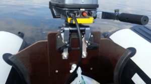 Страховка лодочного мотора на лодке ПВХ