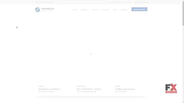 Finance Business Responsive Drupal 8 Theme Tradingblock Sid Ha смотреть онлайн