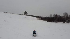Китайский снегоход MotoLand Snow Fox 200. ОН ЕДЕТ?!?!