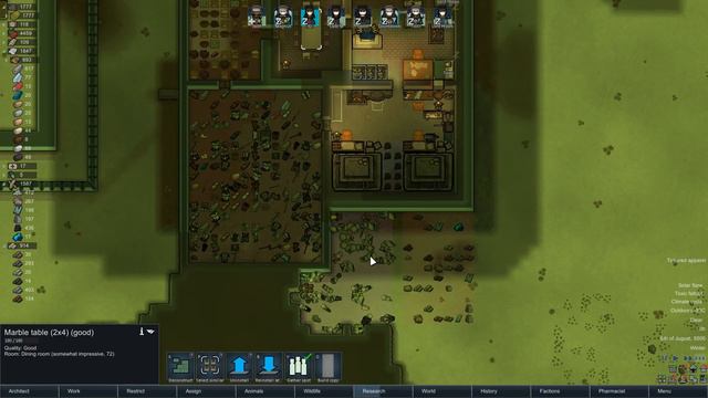 Rimworld 1.0 Medieval Time NO POWER | Part 54 | Private Ice Rooms смотреть онлайн