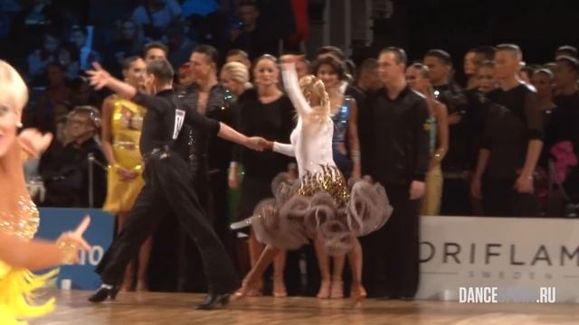 Armen Tsaturyan - Svetlana Gudyno, RUS, 1/8 Samba смотреть онлайн