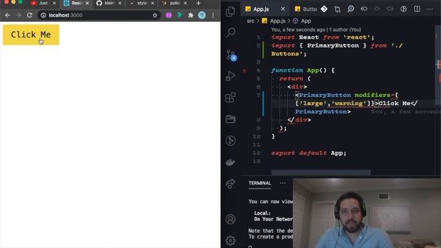 Styled Components in React (tutorial) смотреть онлайн