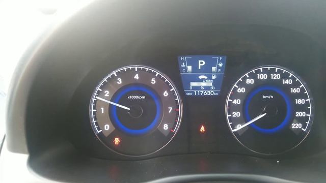 плавают обороты двигателя Solaris смотреть онлайн