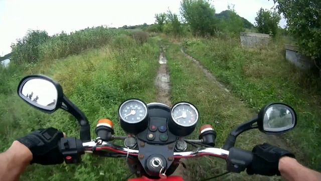 Покатушки на Яве ( в окрестности реки Кальмиус) г. Донецк смотреть онлайн