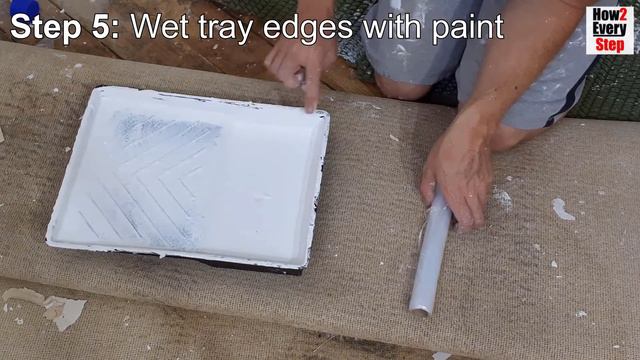 How to not wash paint roller & tray between coats - Painting & Decorating Hack смотреть онлайн