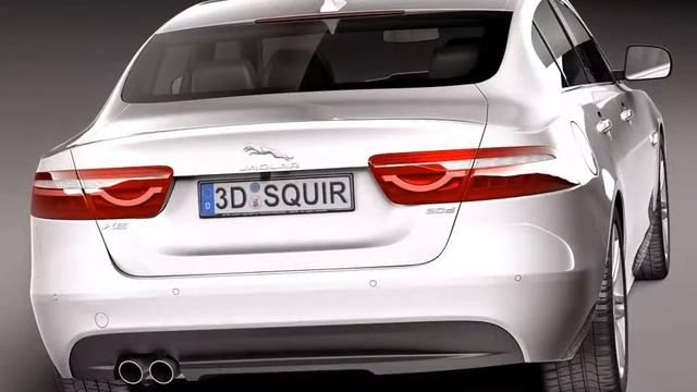 3D Model Jaguar XE 2016 at 3DExport.com смотреть онлайн