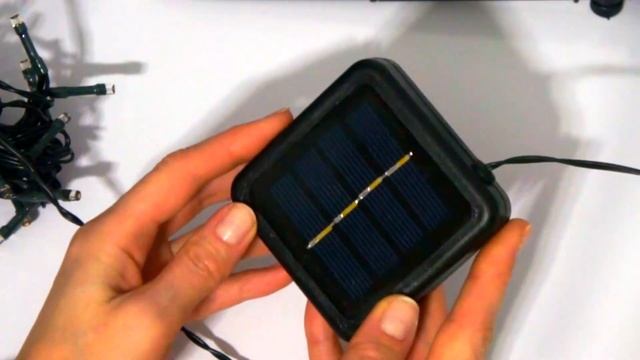 Светодиодная гирлянда на солнечной батарее. Товары с Китая. Алиэкспресс. Aliexpress. смотреть онлайн