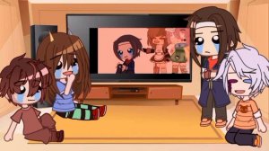 _реакция на Фласку_ -2 часть - gacha Glich