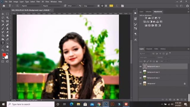 Easy photo editing tutorial for beignners in adobe photoshop 2021 смотреть онлайн