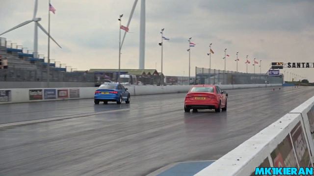 DH AUTOMOTIVE 1000HP AUDI RS3 - EUROPEAN 1/4 MILE RECORD смотреть онлайн