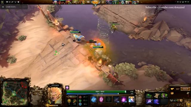 Dota 2 Pro Gameplay | Invictus Gaming Ferrari 430 Playing Invoker Midlane | Chinese Doto Best Doto