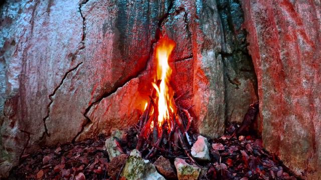 Nature Sounds: Campfire In The Rainforest / Звуки природы: Костёр в тропическом лесу