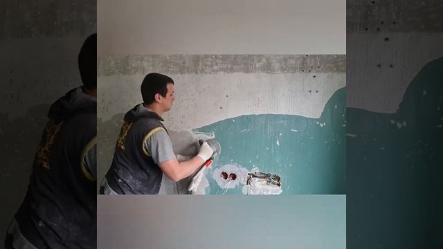 Демонтаж масляной краски без пыли. смотреть онлайн
