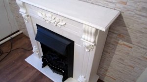 Обзор на Электрокамин REALFLAME Fobos-S BL + Ottawa STD/EUG WT