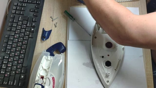 Ремонт утюга Tefal - 1). смотреть онлайн