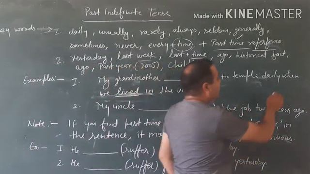 English Grammar Part - 2 (Past Indefinite Tense) Classes - 9th, 10th & 11gh смотреть онлайн