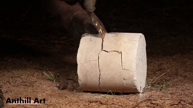Casting a Mushroom with Molten Aluminum (Cast #091) смотреть онлайн