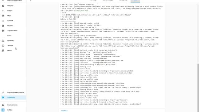 homeassistant nodered is restarting all the time смотреть онлайн
