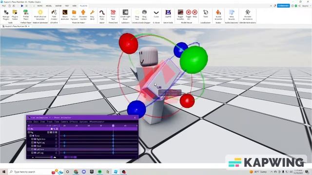 How to make a walk animation in Roblox moon animator смотреть онлайн
