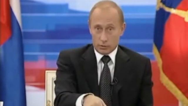 Путин В.В. (2003.12.18) - Тот, кто говорит: «Россия – для русских» – придурки, либо провокаторы смотреть онлайн