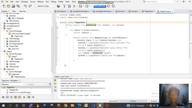 tugas 3 (java) смотреть онлайн
