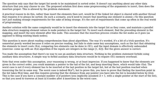 Time complexity of insertion in linked list (3 Solutions!!) смотреть онлайн