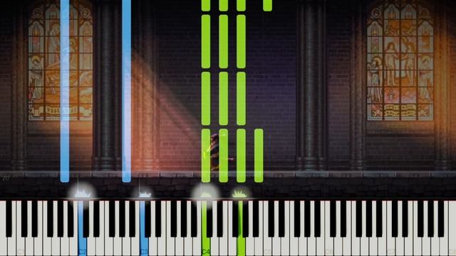Rain on Brick - Katana Zero OST (Piano Tutorial) смотреть онлайн
