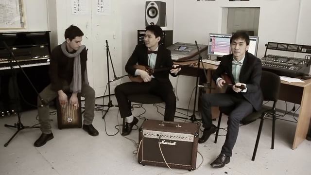 Кубинский танец Cover.трио ХАН.  #Dombyra #Домбыра