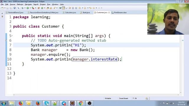 Java in Tamil - Encapsulation - private, default and public - Java Training in Chennai - Payilagam смотреть онлайн