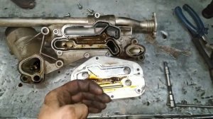 Замена прокладок теплообменника Z18XER Chevrolet, Opel