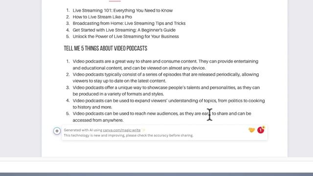 How To Use the NEW AI Text Generator in Canva! смотреть онлайн