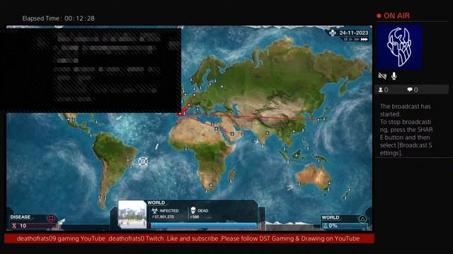 DeathofRats09's Live PS4 Broadcast Plague Inc : Evolved смотреть онлайн