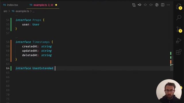 Learn Typescript For React - 02.03: Composing Interfaces смотреть онлайн