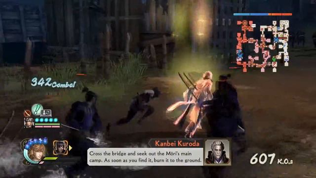 Samurai Warriors 4-II PC Kobayakawa Takakage Walkthrough Part 2 (Wisdom and Grace) смотреть онлайн