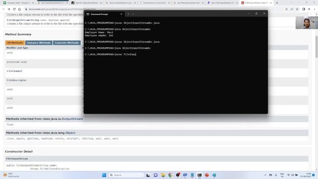 Java SE: Java IO (OutputStream) смотреть онлайн