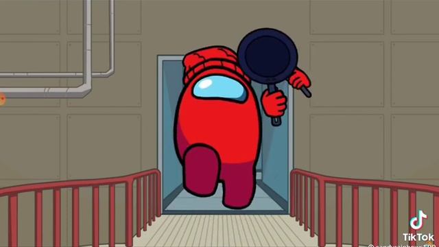 among us logic player play frying pan смотреть онлайн