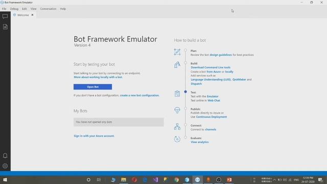 How to set up environment for chatbot development | Microsoft Bot Composer Tutorial (Part - 2) смотреть онлайн