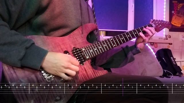 Как играть море лун - музыка боль | кавер + табы | Разбор на гитаре + Кирилл смотреть онлайн