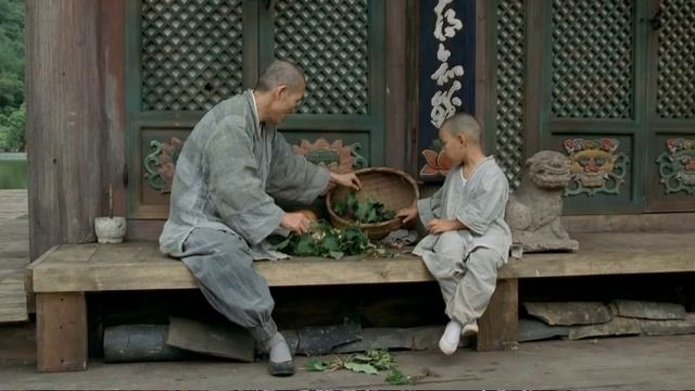 Весна, лето, осень, зима… и снова весна, (реж. Ким Ки Дук). Ч.1-Весна //... размышления небуддиста/ смотреть онлайн