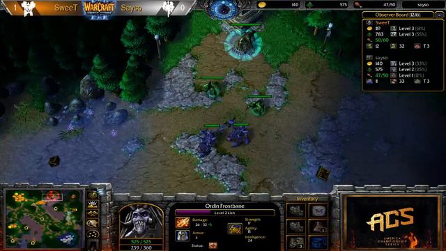 Warcraft 3 | SweeT vs SaysO | Game 2 | ACS 2017 ANZ Qualifier - Quarterfinal | OvU смотреть онлайн