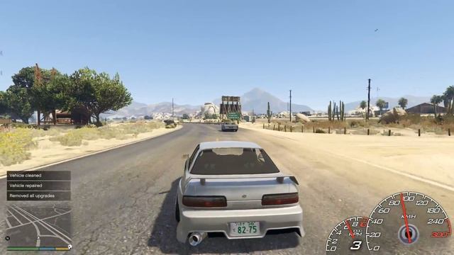 GTA 5 Nissan Silvia S13 Spirit Rei гта 5 авто машина Car #авто #car #gta5 #гта5