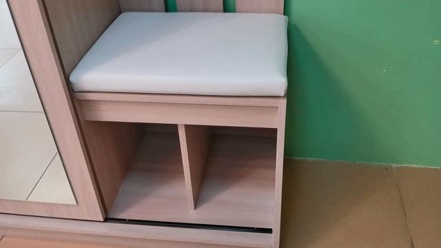 133915 "ЭЛИС-2" прихожая-купе. Цвет: ясень светлый. смотреть онлайн