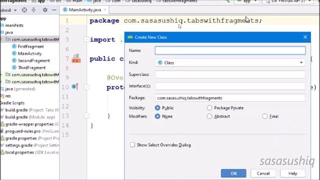 Tab Layout With Different Fragments in Android | Android App Development video#35 смотреть онлайн